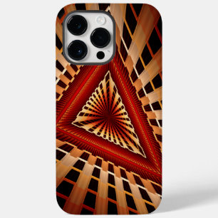 Funda Para iPhone 14 Pro Max De Case-Mate Diseño gráfico fractal moderno de 3D Fantasy Netwo