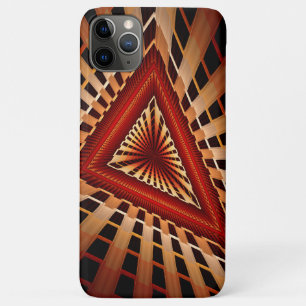 Funda Para iPhone 11 Pro Max Diseño gráfico fractal moderno de red de fantasía