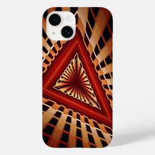 Funda Para iPhone 14 De Case-Mate Diseño gráfico fractal moderno de red de fantasía 