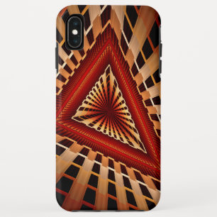 Funda Para iPhone XS Max Diseño gráfico moderno de fractal de red de fantas
