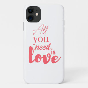 Funda Para iPhone 11 Diseño gráfico urbano y rojo "Todo lo que necesita