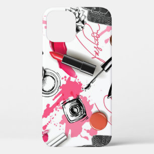 Funda Para iPhone 12 Diseño hecho a mano, patrón gráfico vintage.