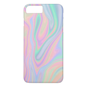 Funda Para iPhone 8 Plus/7 Plus Diseño iridiscente líquido del color del unicornio