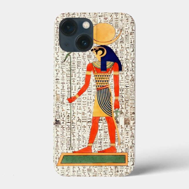 Funda De Case-Mate Para iPhone Diseño jeroglífico del antiguo Dios Egipcio Horus (Reverso )