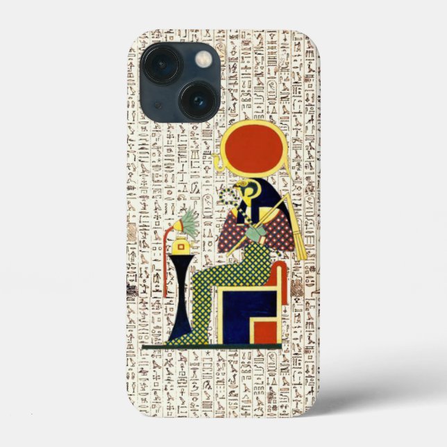 Funda De Case-Mate Para iPhone Diseño jeroglífico del antiguo Dios Egipcio Horus (Reverso )
