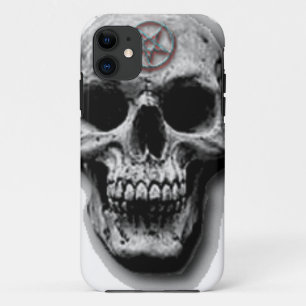 Funda Para iPhone 11 Diseño malvado satánico del cráneo