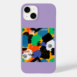Funda Para iPhone 14 De Case-Mate Diseño Maximalista Colorido