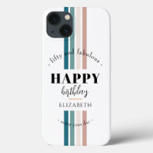 Diseño Minimalista de cumpleaños en colores pastel
