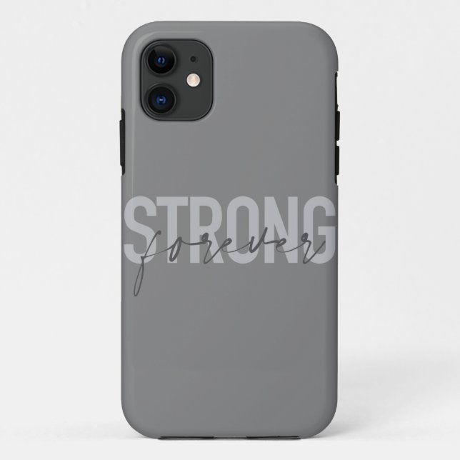 Funda De Case-Mate Para iPhone Diseño moderno, sencillo y elegante en moda Fuerte (Reverso)
