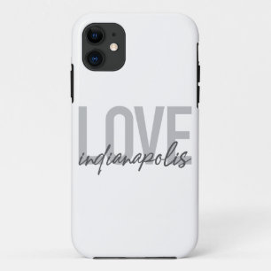 Funda Para iPhone 11 Diseño moderno, simple y fresco de Love Indianápol