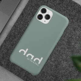 Funda Para iPhone 13 Diseño moderno y simple de papá con nombres de niñ