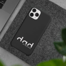 Funda Para iPhone 13 Diseño moderno y simple de papá con nombres de niñ
