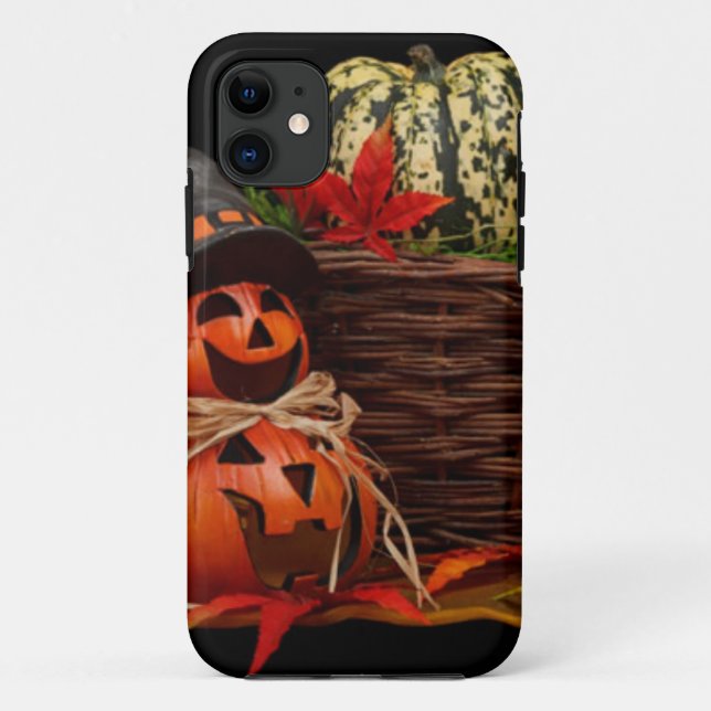 Funda De Case-Mate Para iPhone Diseño oscuro de Halloween (Reverso)