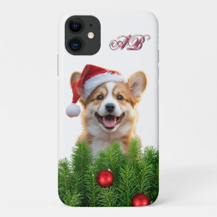 Funda Para iPhone 11 Diseño para iPhone de Santa Paws Corgi Holiday