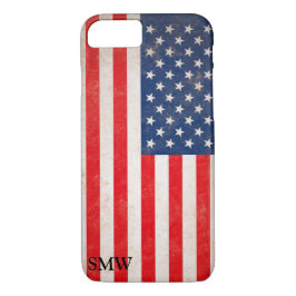 Funda Para iPhone 8/7 Diseño patriótico de la bandera de los E.E.U.U.