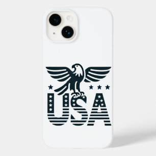 Funda Para iPhone 14 De Case-Mate Diseño patriótico del águila de EE.UU. - Estrellas
