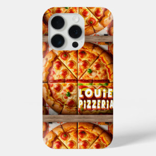 Funda Para iPhone 15 Pro Diseño Pizza Pizzeria