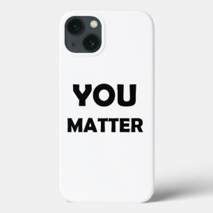 Funda Para iPhone 13 Diseño positivo - Afirmación de tu importancia