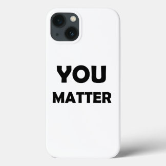 Funda Para iPhone 13 Diseño positivo - Afirmación de tu importancia