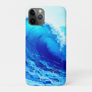Funda Para iPhone 11 Pro Diseño potente de la ola oceánica
