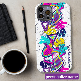 Funda Para iPhone 14 De Case-Mate Diseño Resumen de Graffiti personalizado. Personal