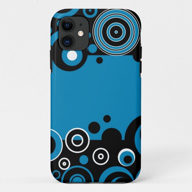 Funda De Case-Mate Para iPhone Diseño retro (Reverso)