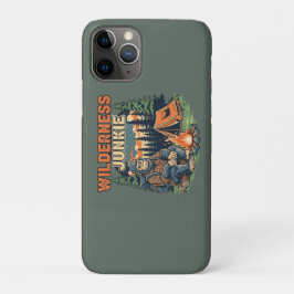 Funda Para iPhone 11 Pro Diseño retro bigfoot wilderkie