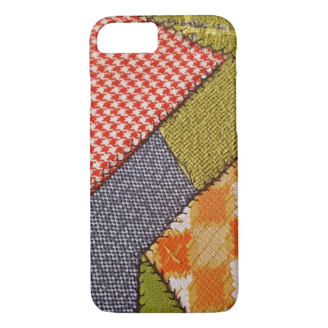 Funda De Case-Mate Para iPhone diseño retro de colcha de ensueño (Reverso)