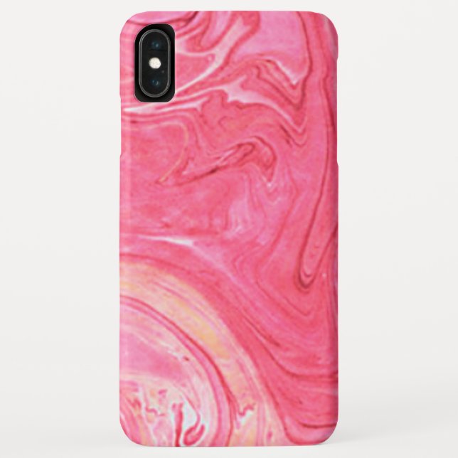 Funda De Case-Mate Para iPhone Diseño rosa rápido (Reverso)