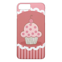 Diseño rosado de la magdalena