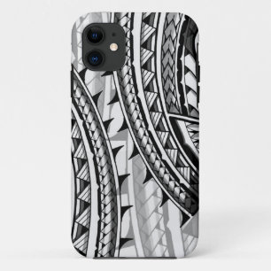Funda Para iPhone 11 Diseño/tatuaje tribales polinesios tradicionales