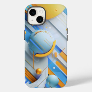 Funda Para iPhone 14 De Case-Mate diseño técnico