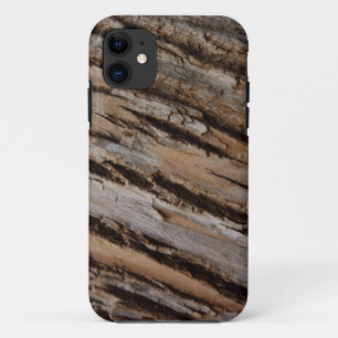 Funda Para iPhone 11 Diseño Texturizado Abstracto Natural Corteza de Ár