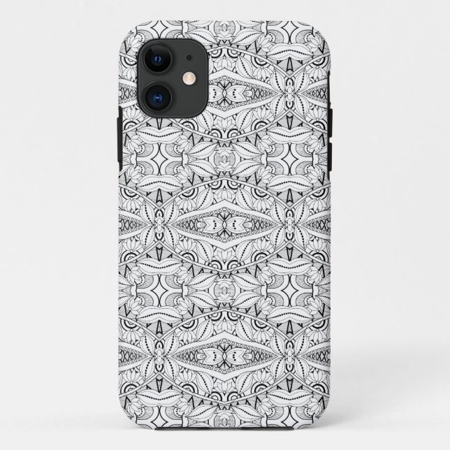 Funda De Case-Mate Para iPhone Diseño tribal inspirado (Reverso)