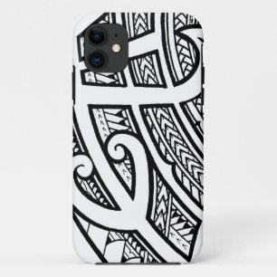 Funda Para iPhone 11 Diseño tribal intrépido de la isla del tatuaje con