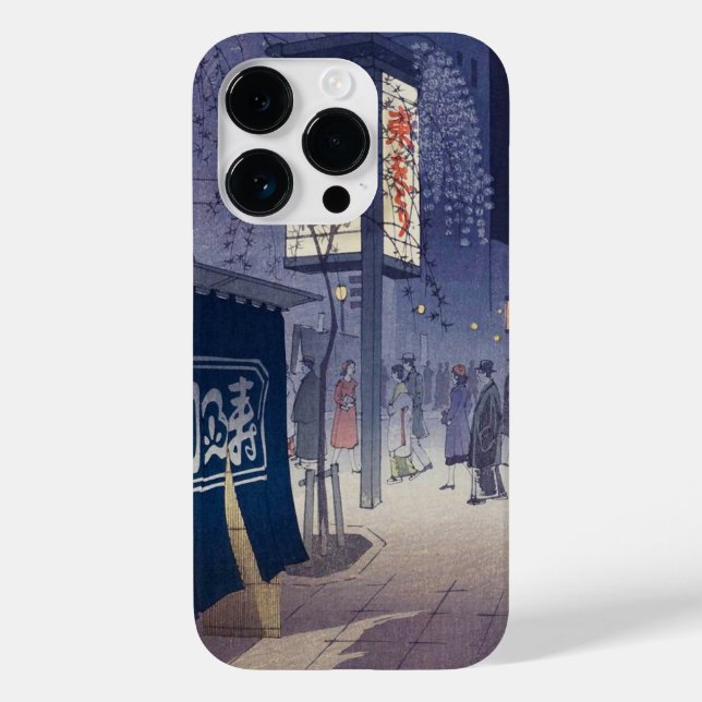Funda De Case-Mate Para iPhone Diseño Ukiyo-e clásico japonés de Guay 37 (Reverso )