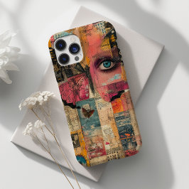 Funda Para iPhone 14 Pro De Case-Mate Diseño único de collage y mariposa