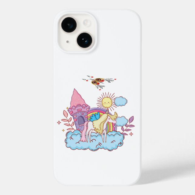 Funda De Case-Mate Para iPhone Diseños de arte lúdico y caprichoso (Reverso )