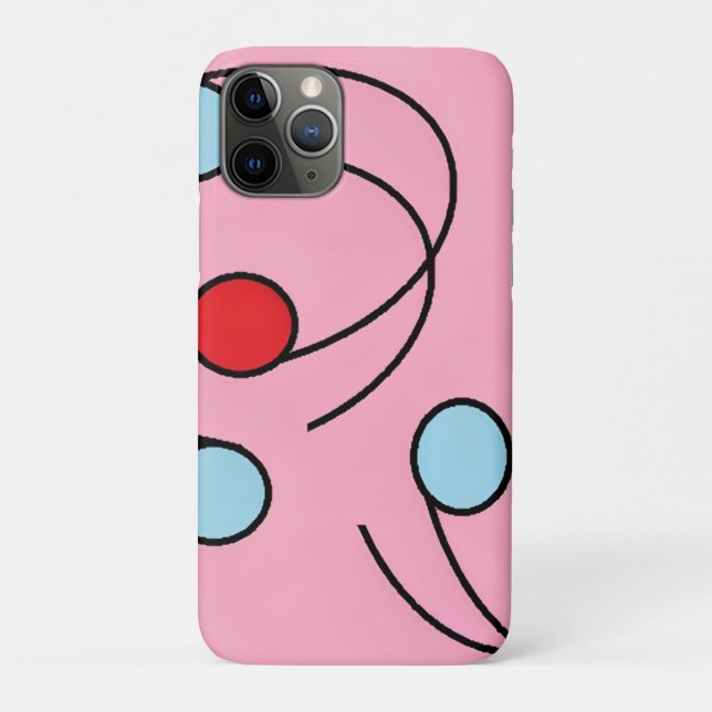 Funda De Case-Mate Para iPhone Diseños de Memphis Drupes (Reverso)