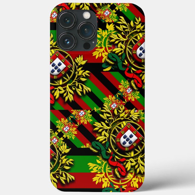 Funda De Case-Mate Para iPhone Diseños de Portugal (Reverso )