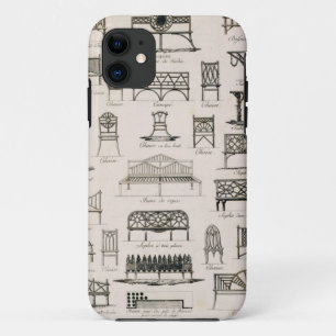Funda Para iPhone 11 Diseños para los asientos de jardín, 'de un