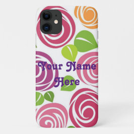 Funda Para iPhone 11 Diseños personalizados - Su nombre aquí