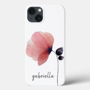 Funda Para iPhone 13 Disquete de color de agua Rubor de moda