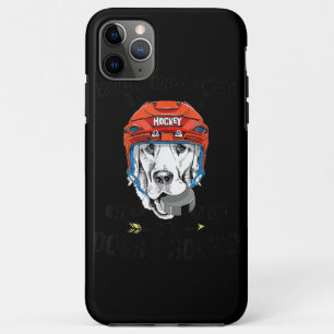Funda Para iPhone 11 Pro Max Distraídos Fácilmente Por Perros Y Hockey