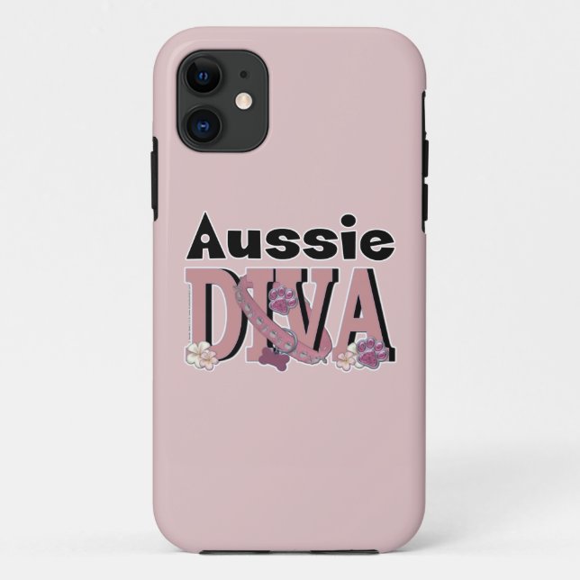 Funda De Case-Mate Para iPhone DIVA australiana (Reverso)