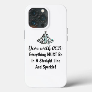 Funda Para iPhone 13 Pro DIVA con OCD