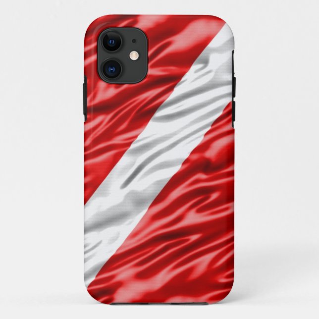 Funda De Case-Mate Para iPhone Dive Flag (Reverso)