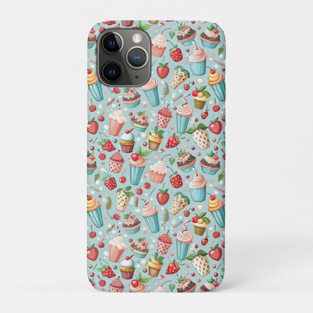 Funda De Case-Mate Para iPhone Diversión de Helado (Reverso)