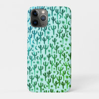 Diversión del desierto nocturno Cactus Patrón de a
