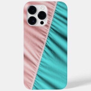 Funda Para iPhone 14 Pro Max De Case-Mate ¡Diversión! Tela rosa y verde